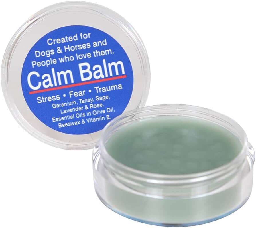 Blackwing Farms Calm Balm (15 ml balm) container lid & contents