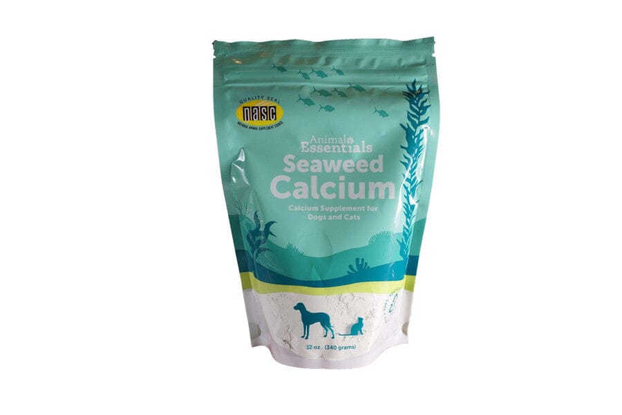 Animal Essentials Seaweed Calcium for Dogs and Cats (12oz) Package Front
