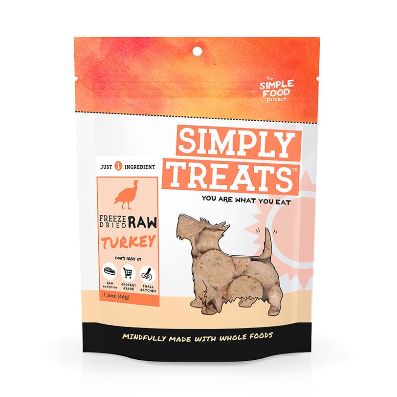 Simple Food Project Simply Treats for Dogs Freeze Dried Raw Duck