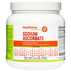 Nutribiotic Sodium Ascorbate Vitamin C (1lb or 2.2lb powder)