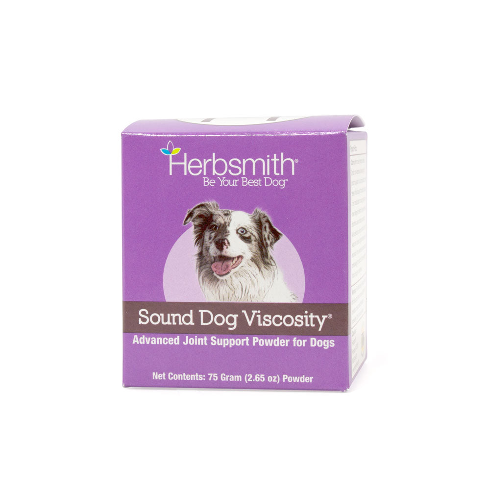 Herbsmith Sound Dog Viscosity: Advanced Joint Support Powder for Dogs 75 gram package