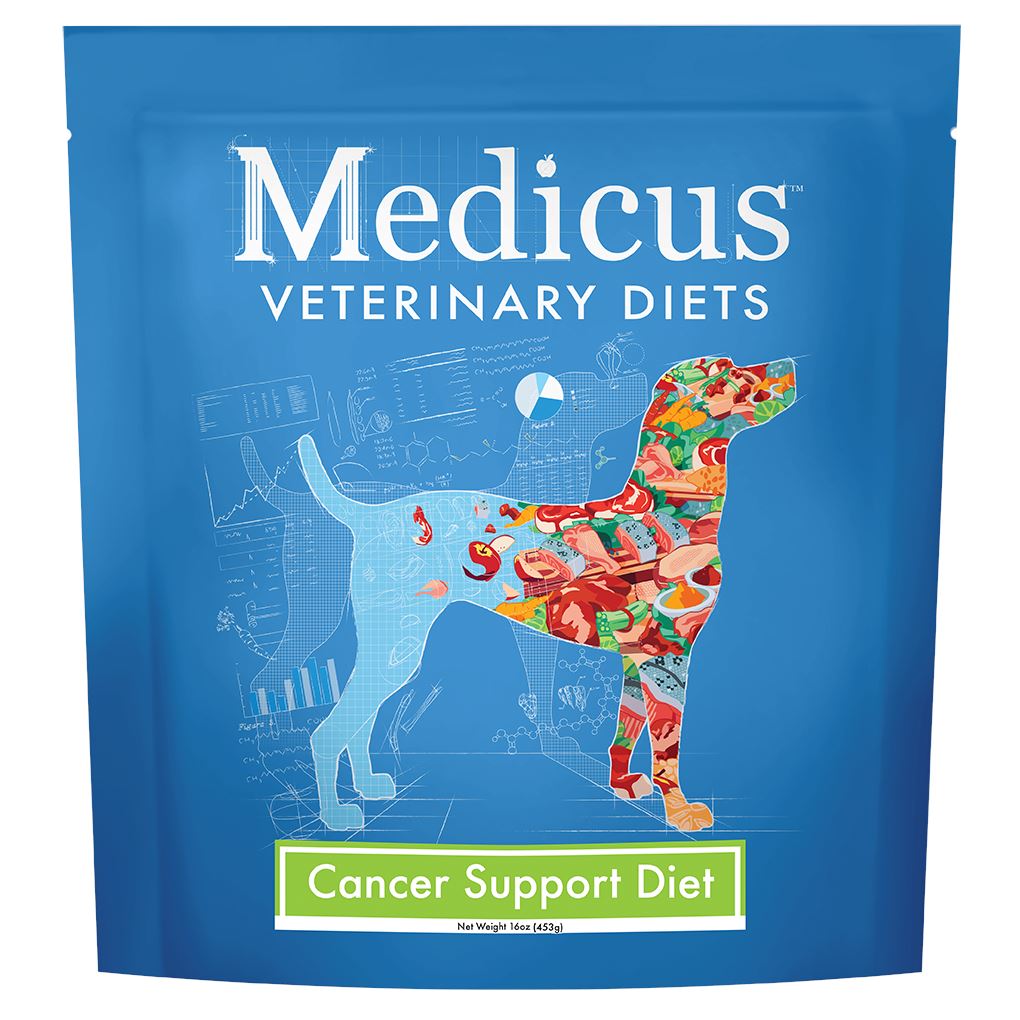 Medicus Veterinary Diets Cancer Support Beef Diet Freeze Dried Raw Food for Dogs (16oz bag)