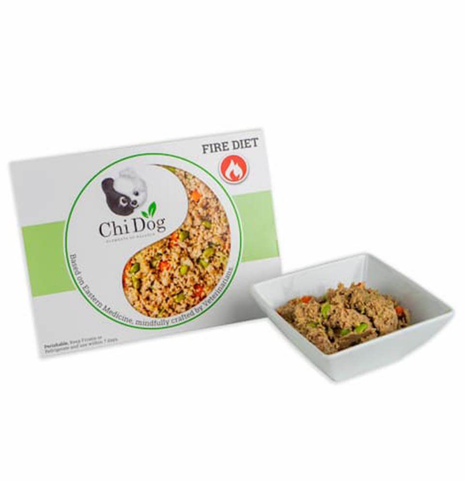 Chi Dog Fire Diet Fresh Human Grade Dog Food Photo of Food in Dish