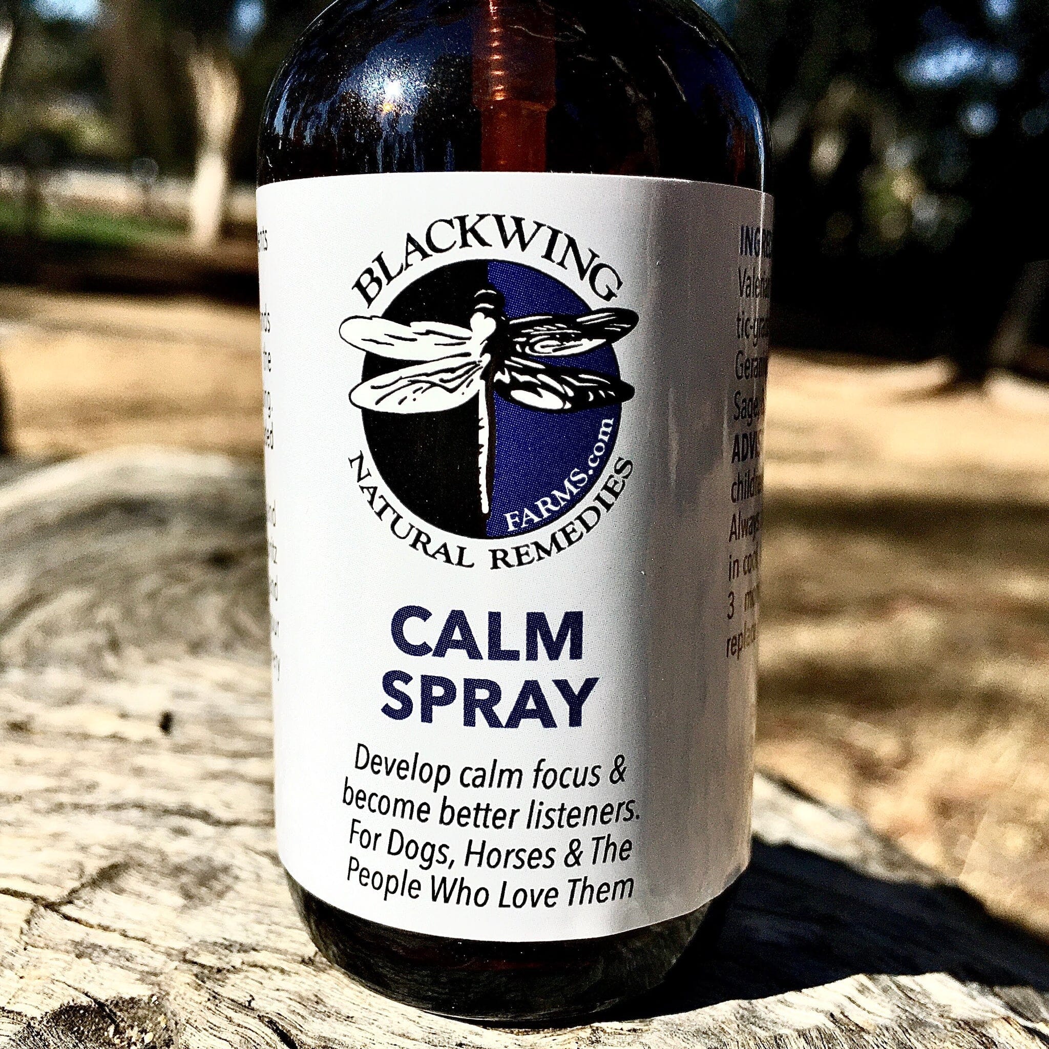 Blackwing Farms Calm Balm Spray Flower Essence Blend (2 oz Spray)