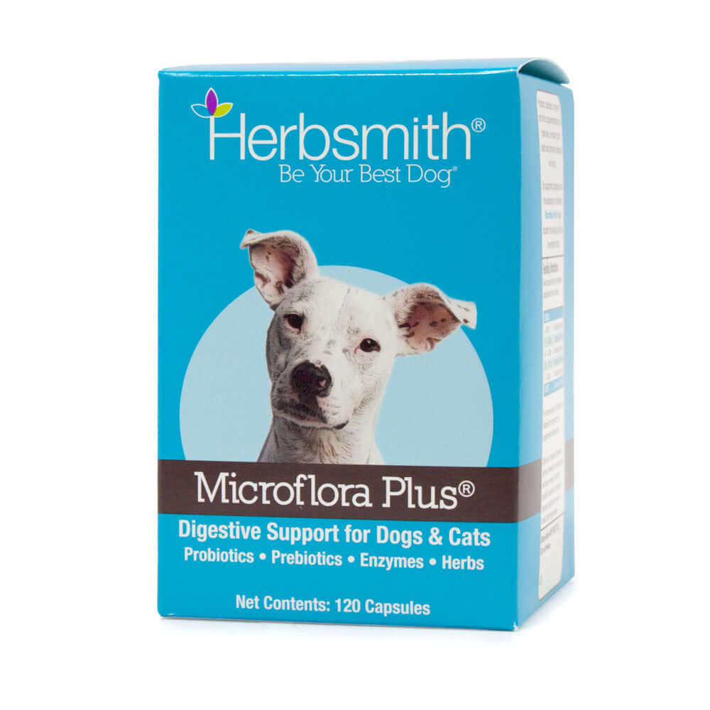 Herbsmith Microflora Plus Digestive Support Supplement for Dogs