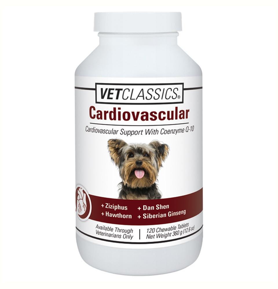 Vet Classics Cardiovascular Supplement for Dogs (120 Chewable Tablets)