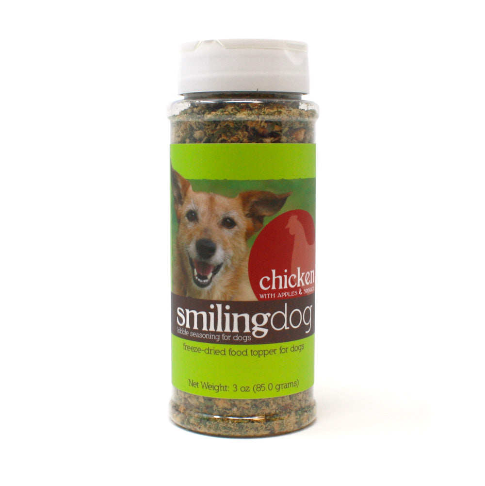 Herbsmith Smiling Dog Kibble Seasoning for Dogs (4 Pack)