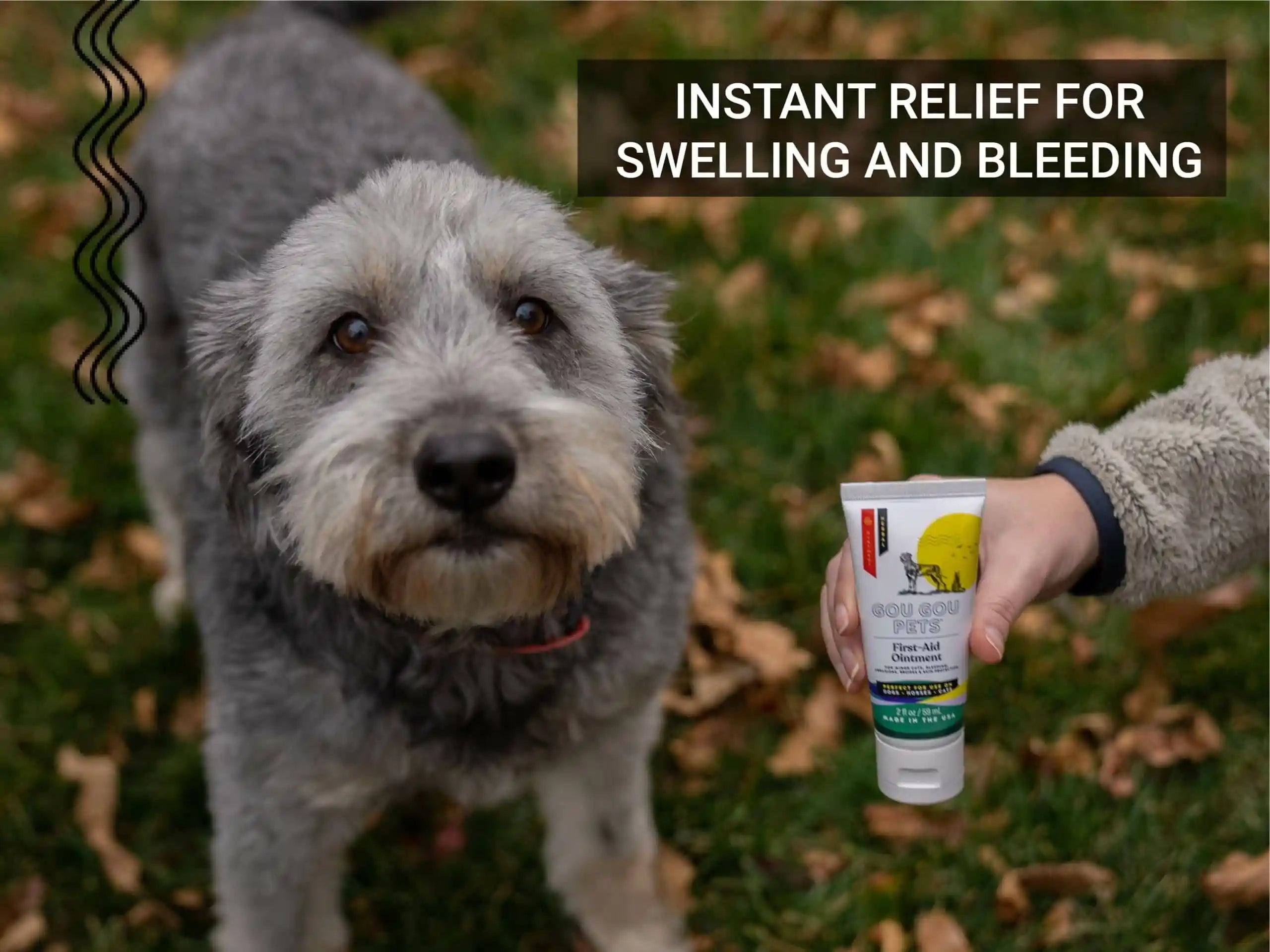 Gou Gou Pets First Aid Ointment for Dogs, Cats, and Horses