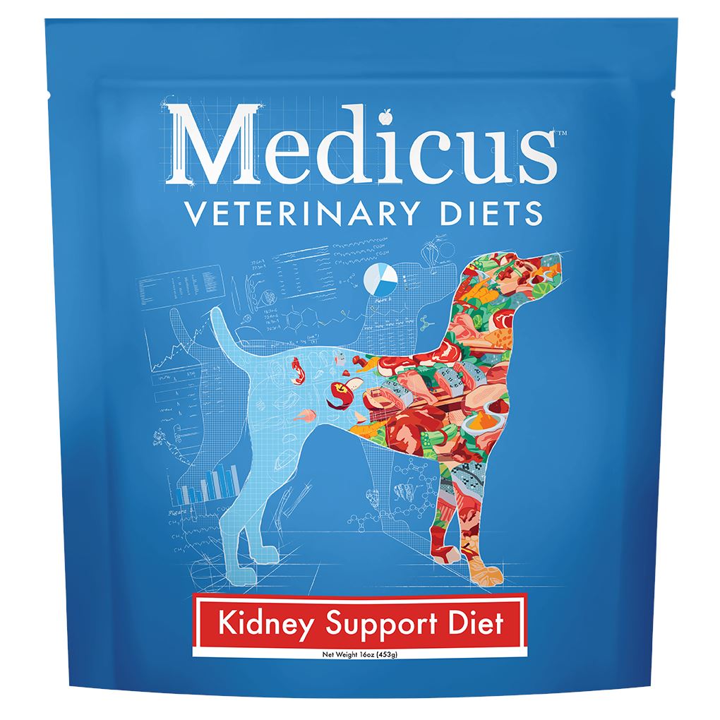 Medicus Veterinary Diets Kidney Support Diet Freeze Dried Raw Food for Dogs (16oz)