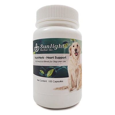 Sunlight Herbal NutriHerb - Heart Support 0.5g Capsules #100