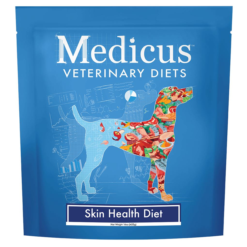 Medicus Veterinary Diets Skin Health Diet Freeze Dried Raw Food for Dogs (16oz bag)